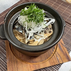 秋刀魚釜めし