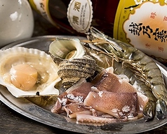 海鮮焼盛り合わせ