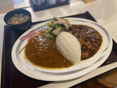 ネパールカレー＆四川風麻婆豆腐