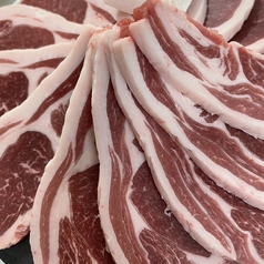 ラムの最高級部位フレンチラックを使用したジンギスカンの写真