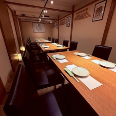 【完全個室】15名様～20名様までご利用いただける席です。※当席扉の開閉可能な為、席の連結が可能です。※最大20名様までご予約受付しております。