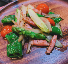 季節の野菜のアーリオオーリオ