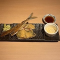 料理メニュー写真&nbsp;◎ 島根県浜田 名物！レアあじフライ 1尾 4切