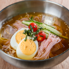 ◆〆にさっぱり食べられる冷麺