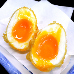 半熟卵の天ぷら
