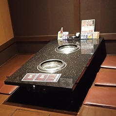 6名様用・掘りごたつ席