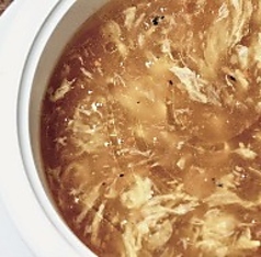 上海蟹みそフカヒレスープ