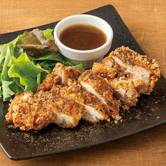 鹿児島いいとこ鶏の竜田揚げ ~山椒ソース~