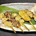 料理メニュー写真&nbsp;焼き鳥の盛合せ