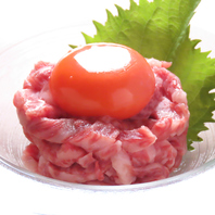 【保健所許可】つるうし特製生ユッケ