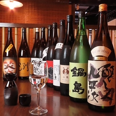 圧巻の焼酎30種類&こだわりの地酒