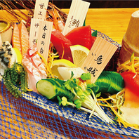 旬の魚介を驚きのボリュームで提供するサービス◎