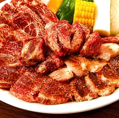 【豪華盛合せ】 (国産牛&厳選牛・お肉500g) 3~4名様向け