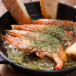 ソフトシュリンプのアヒージョ