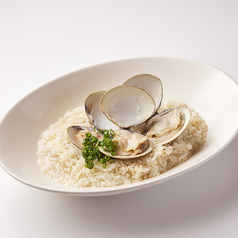 はまぐりのシンプルリゾット