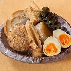 本格関西おでん8種盛り合わせ