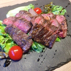 牛サガリ(ハラミ)のステーキ～バルサミコソース～