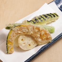 おまかせ野菜天ぷら5種