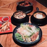 二部構成のメニュー!!