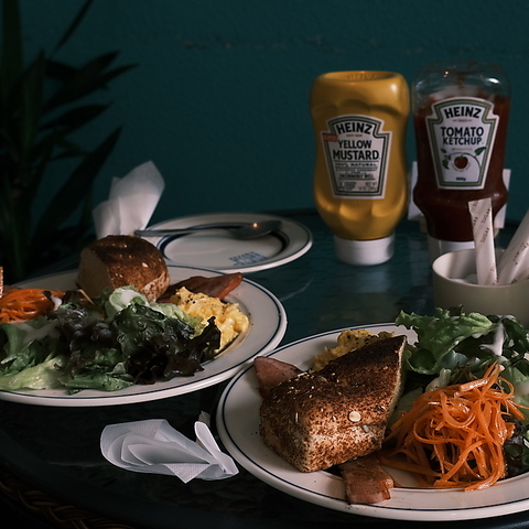 鉄板ナポリタン！モーニングプレート！マリブサンド！