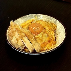 夜限定 とじないミニかつ丼