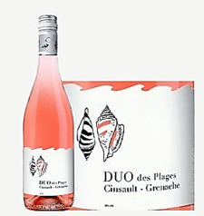 DUO DES PLAGES CINSAUT GRENACHE ROSE/デュオ・デ・プラージュ・サンソー・グルナッシュ　ロゼ