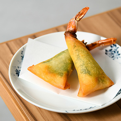 海老大葉チーズ春巻き 1本