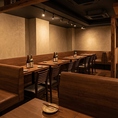 【2名様～30名様用（団体様用テーブル席）】打ち上げや懇親会、会社宴会など、様々なシーンでご利用いただけます♪
