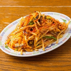 ピリ辛もやし炒め