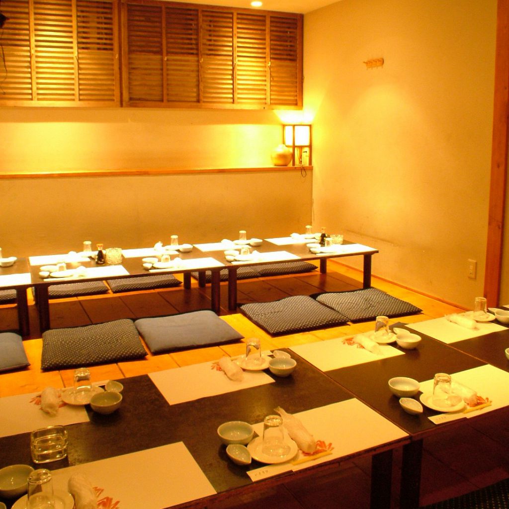 【店内レイアウト5～7】最大55名様のご宴会可能