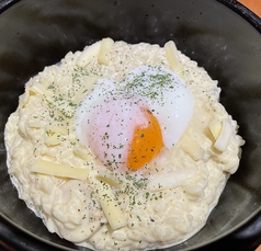 石焼チーズリゾット/石焼豚トロ葱塩炒飯