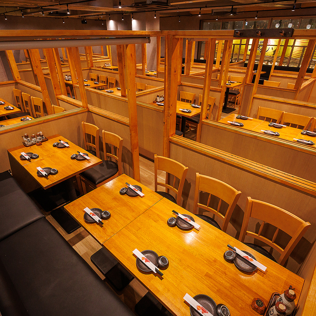 【船橋駅徒歩1分】焼き鳥や茨城の海鮮が自慢の個室居酒屋