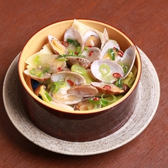 あさりのセイロ蒸し