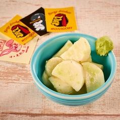 長芋わさび漬け