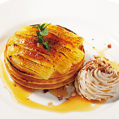 ブリュレパンケーキ ドリンクMセット