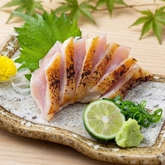 地鶏炙り刺し