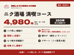 ホキマスタンドのコース写真