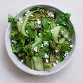 料理メニュー写真 シンプルグリーンサラダ