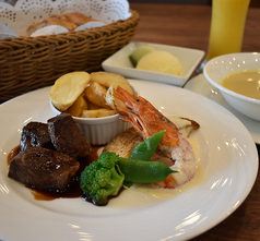 フィーヌズ エルブ 橋立ベイホテル レストランのコース写真