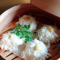 料理メニュー写真&nbsp;いかしゅうまいのせいろ蒸し（４個）