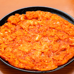 豚キムチチヂミ（Pork Kimchi Pancake｜韓国チヂミ）