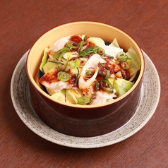 豚肉のセイロ蒸し　香味醤油