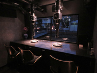 デートにも利用したい！完全個室のカウンター席★