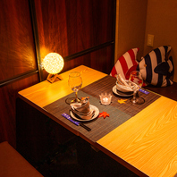 少人数個室でも個室◎デートや合コンにおすすめ！