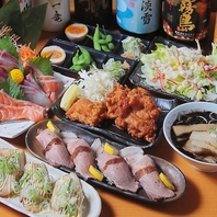 自慢の逸品を一度に味わえる【1周年記念コース】