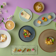 モダンチャイニーズブラッセリ― HALOWのコース写真