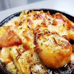 6種野菜とポテトサラダの明太チーズ焼き