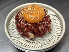 馬肉のユッケ