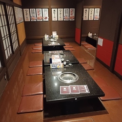 14名様用・掘りごたつ席