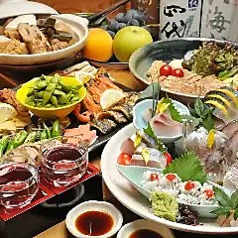 旬を感じるコースで味わう季節の恵みと彩り料理
